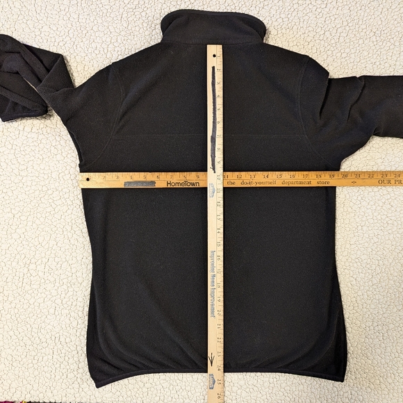 Patagonia Micro D Snap T Fleece Pullover  Black Size M - Picture 13 of 14